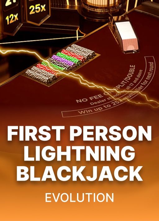 First Person Lightning Blackjack